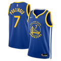 Golden State Warriors Nike Icon Edition Swingman Jersey - Royal - Kristaps Porzi??is