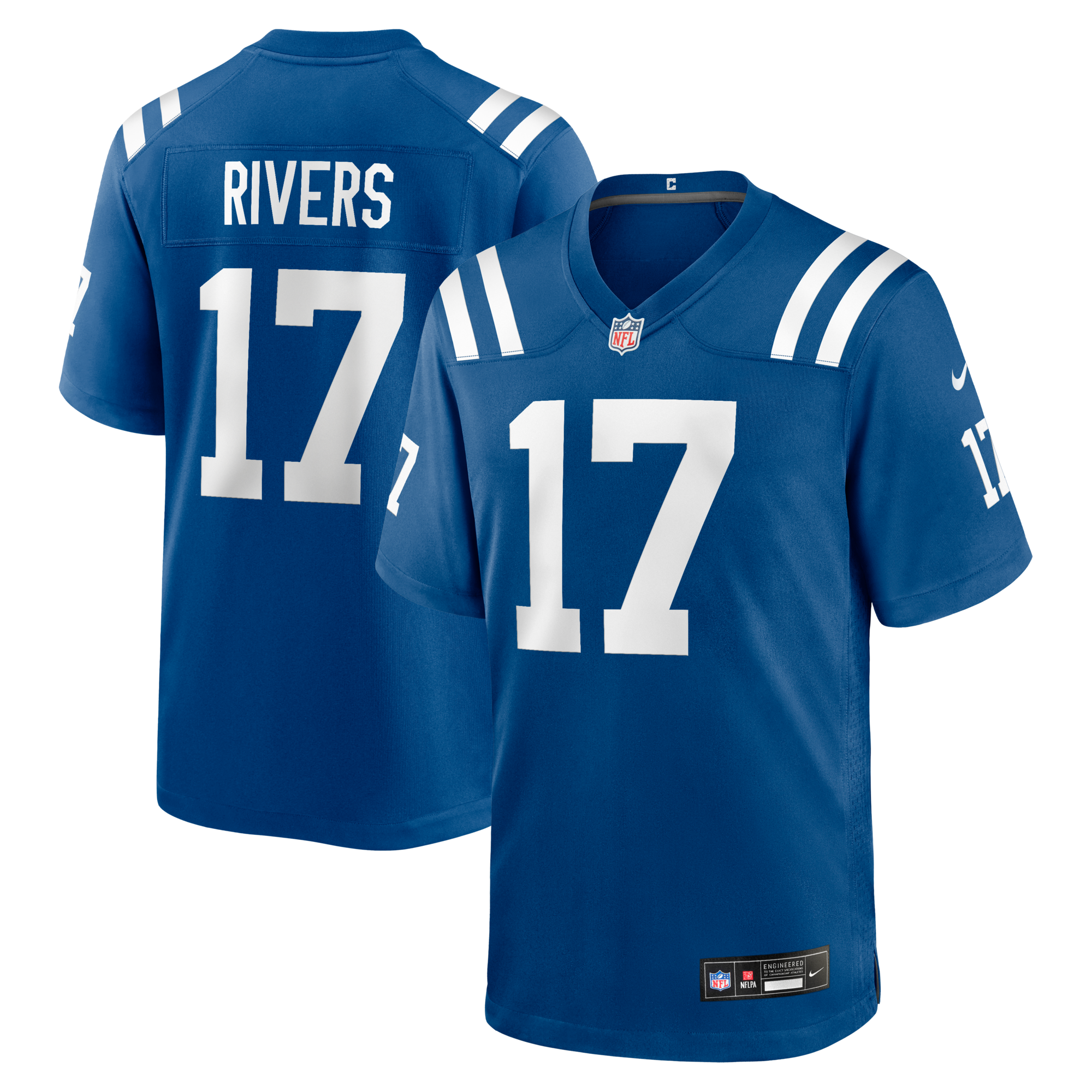 Indianapolis Colts Philip Rivers Nike Royal Game Jersey