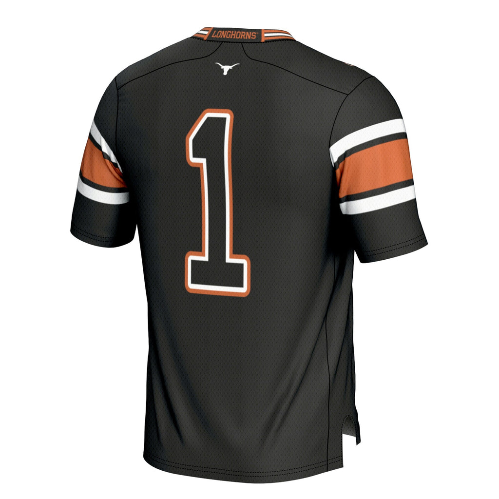 GameDay Greats #1 Black Texas Longhorns Football Jersey