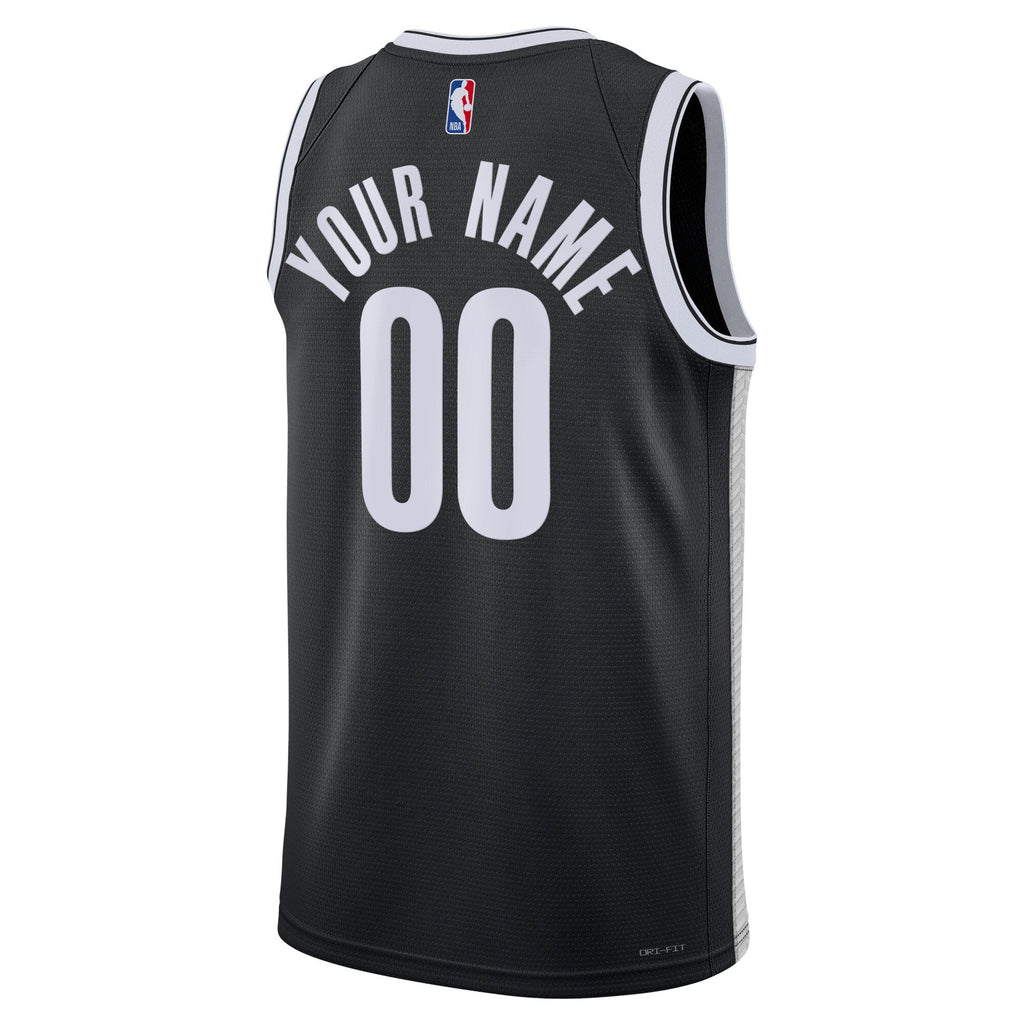 Brooklyn Nets Nike Icon Swingman Jersey - Custom