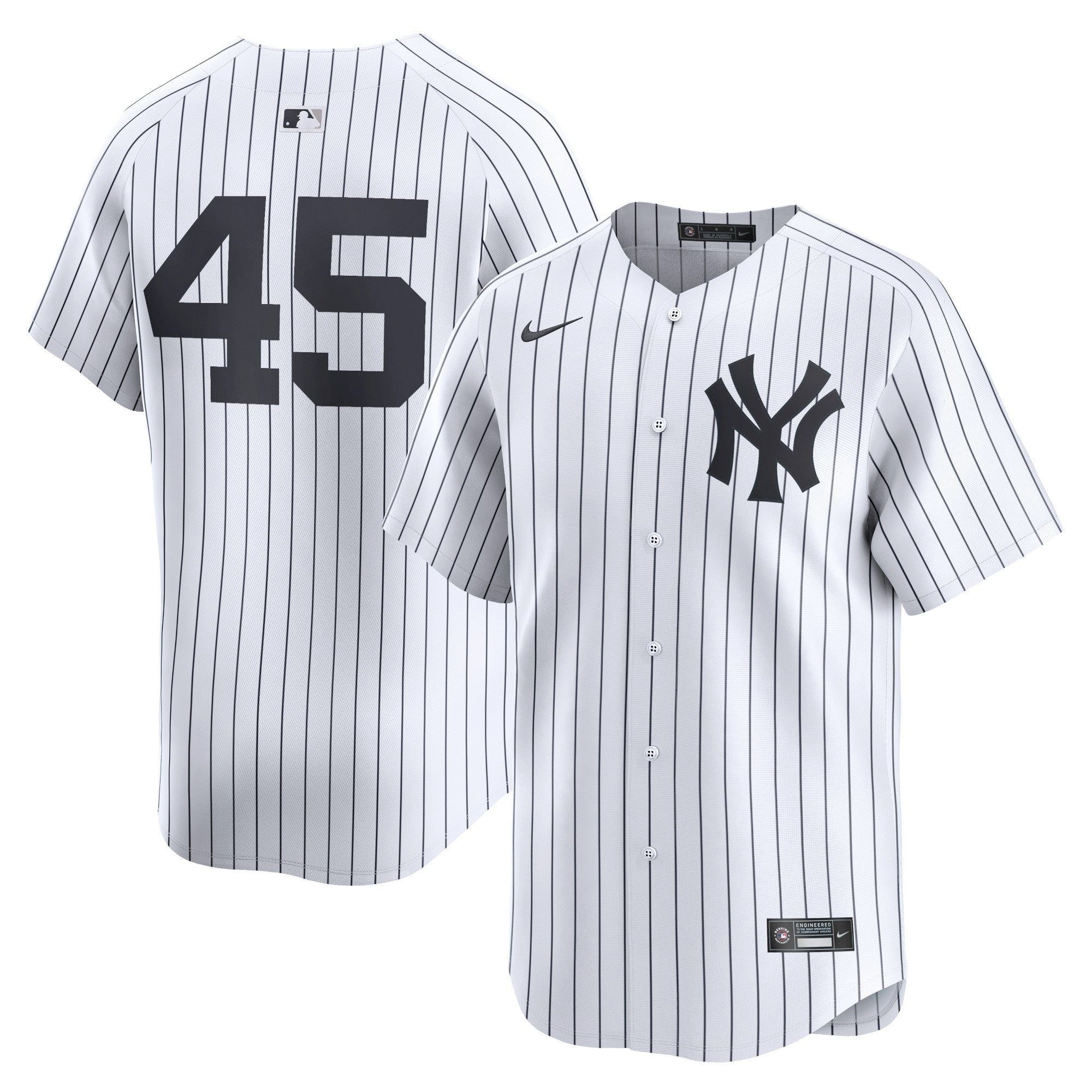 New York Yankees Gerrit Cole Nike White Home Limited Player Jersey