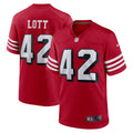 San Francisco 49ers Ronnie Lott Nike Scarlet Retired Player Alternate Game Jersey