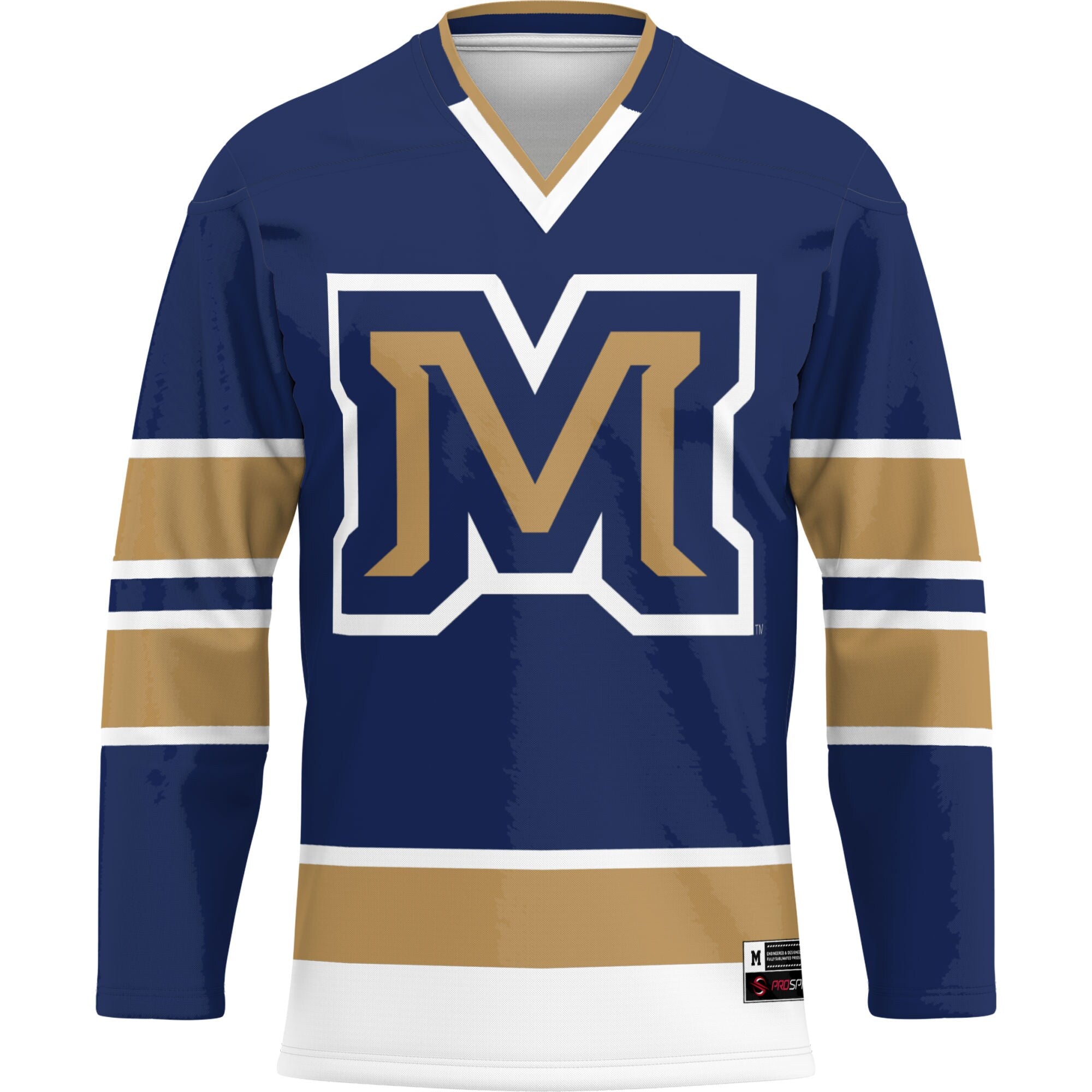 GameDay Greats Blue Montana State Bobcats Hockey Jersey
