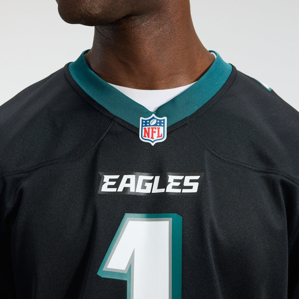 Philadelphia Eagles Jalen Hurts Nike Black Alternate Game Jersey