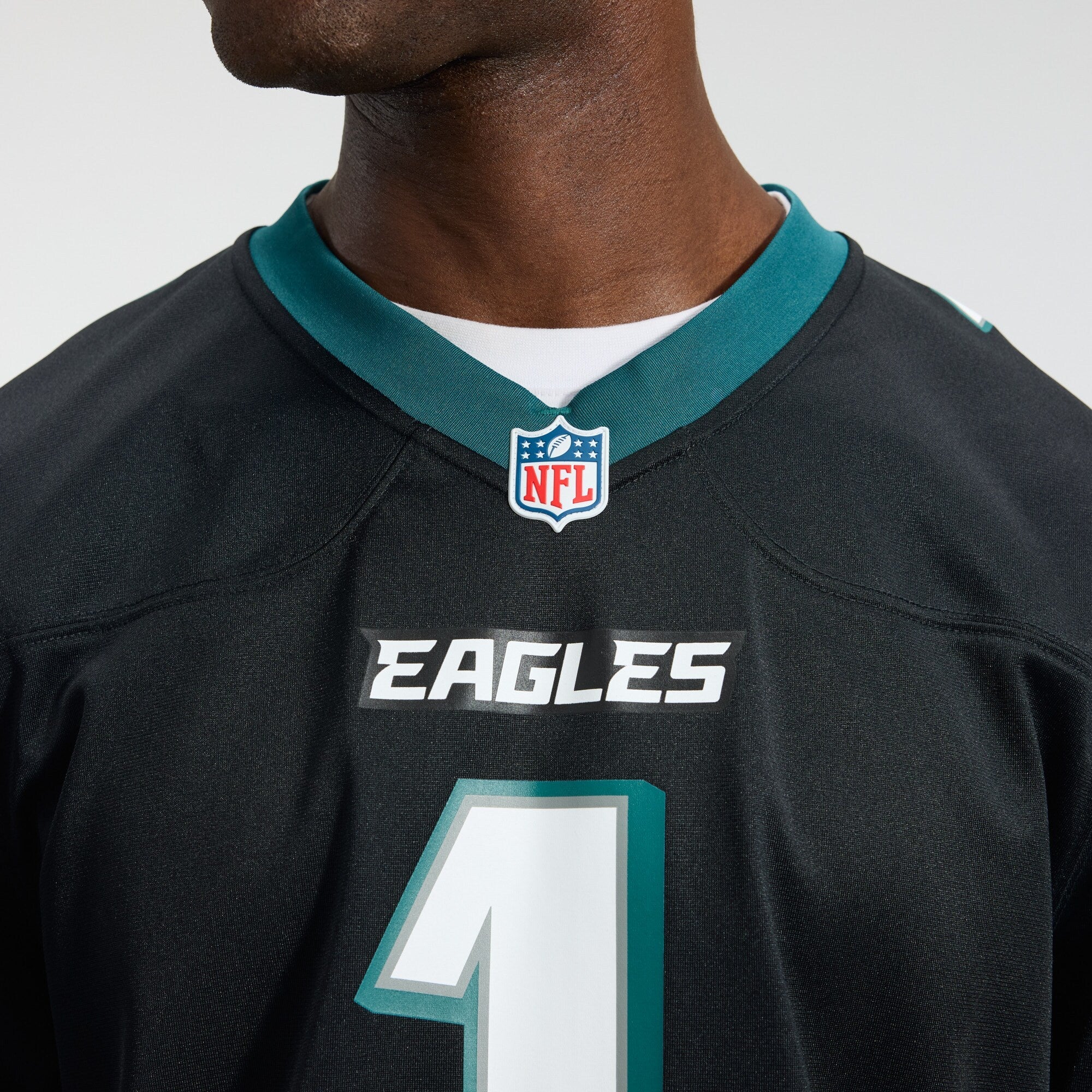 Philadelphia Eagles Jalen Hurts Nike Black Alternate Game Jersey