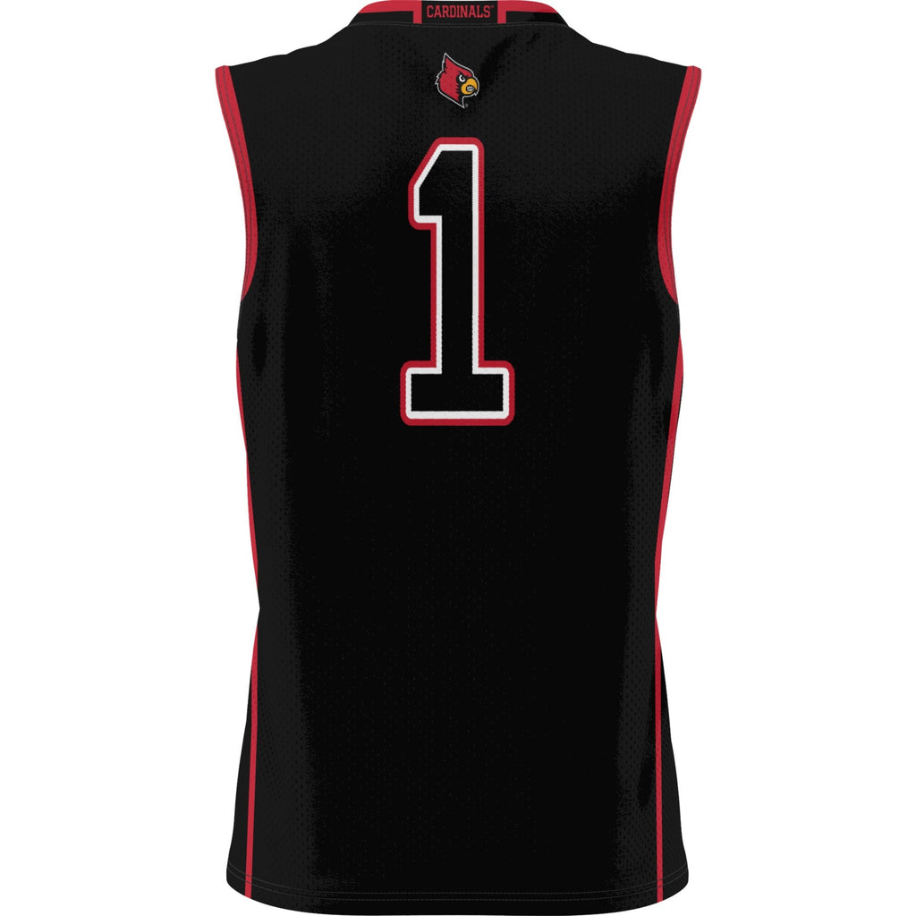 GameDay Greats #1 Black Louisville Cardinals Lightweight Basketball Jersey