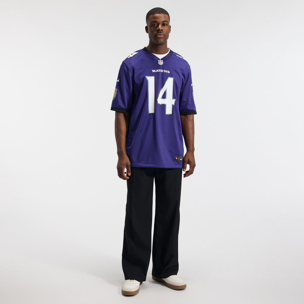 Baltimore Ravens Kyle Hamilton Nike Purple Team Game Jersey