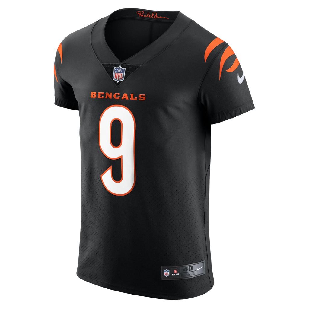 Cincinnati Bengals Joe Burrow Nike Black Vapor Elite Jersey