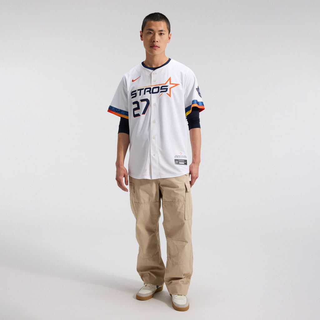 Houston Astros Jose Altuve Nike White 2025 City Connect Limited Player Jersey