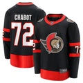 Ottawa Senators Thomas Chabot Fanatics Black Home Breakaway Jersey