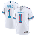 Tennessee Titans Cameron Ward Nike White Game Jersey