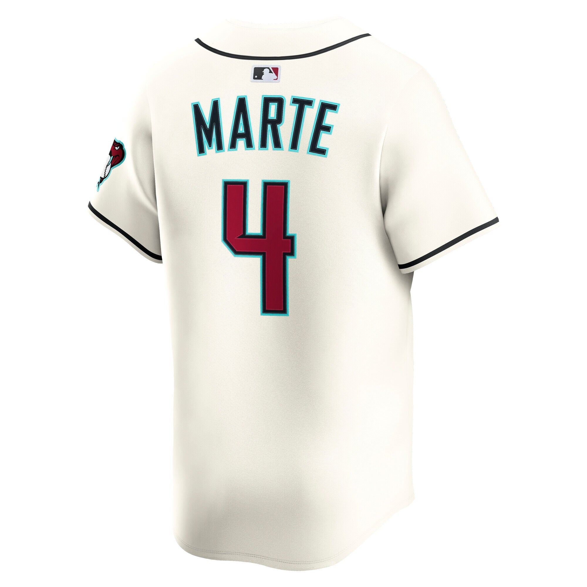 Arizona Diamondbacks Ketel Marte Nike Cream Home Limited Player Jersey