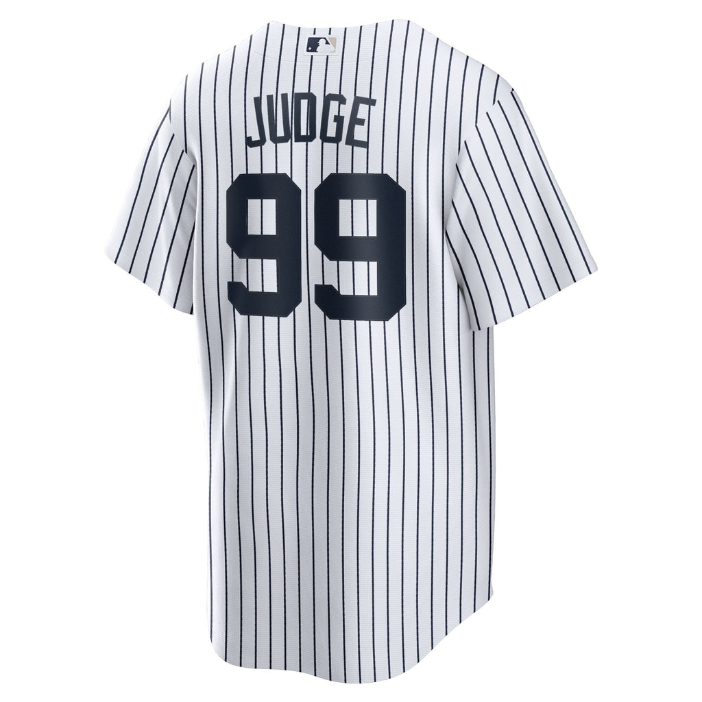 New York Yankees Aaron Judge Nike White Home Replica Player Name Jersey