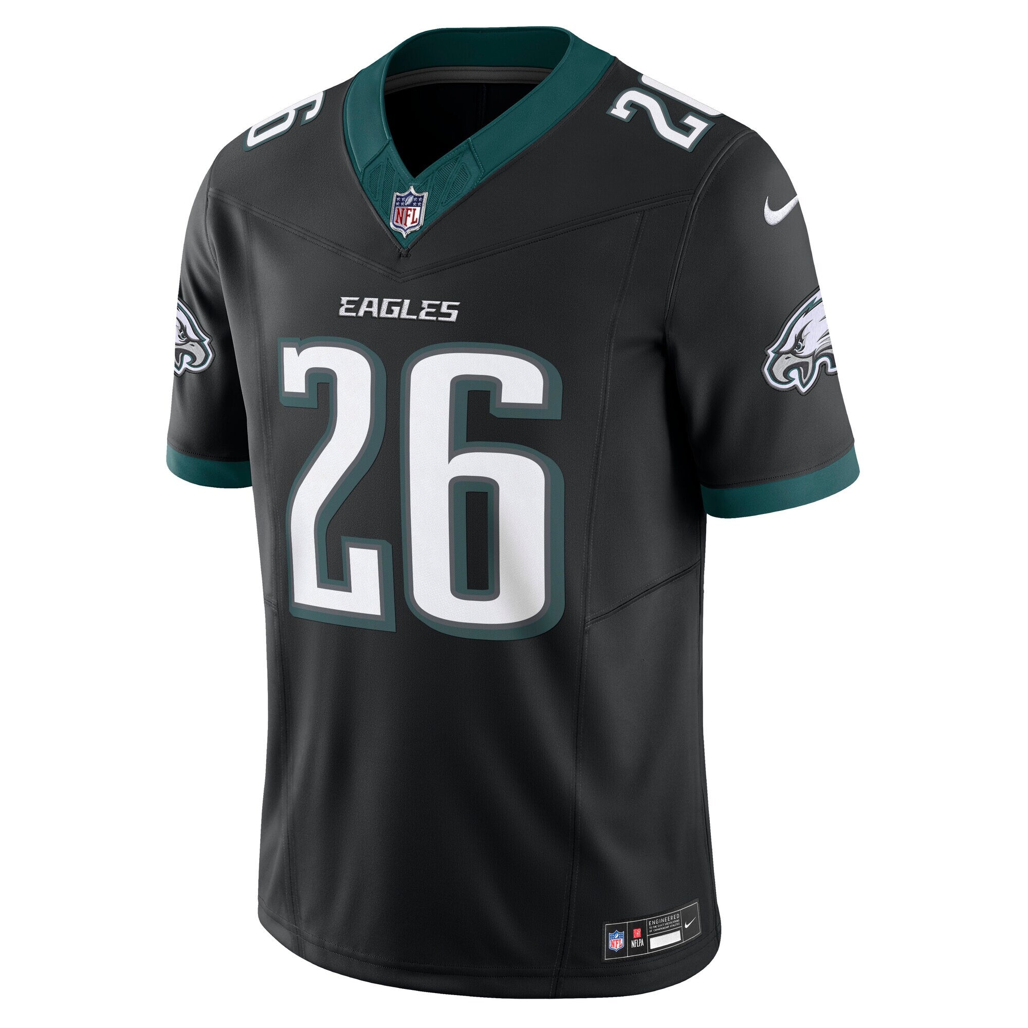 Philadelphia Eagles Saquon Barkley Nike Black Vapor F.U.S.E. Limited Jersey