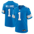 Detroit Lions Jameson Williams Nike Blue Game Player Jersey