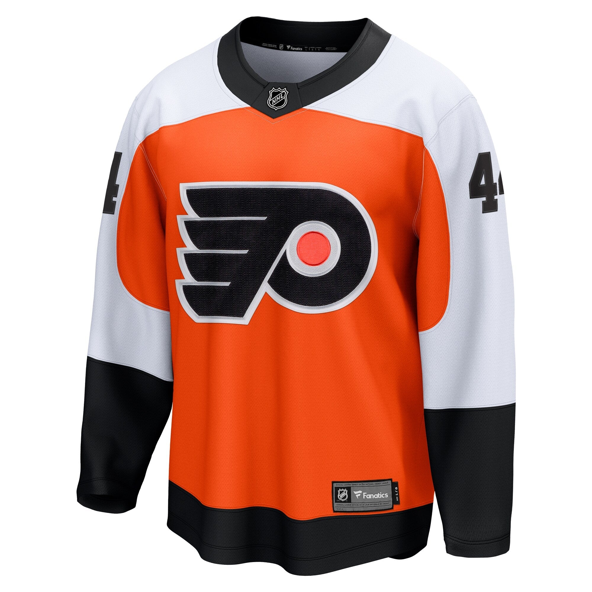 Philadelphia Flyers Nicolas Deslauriers Fanatics Orange Home Breakaway Jersey