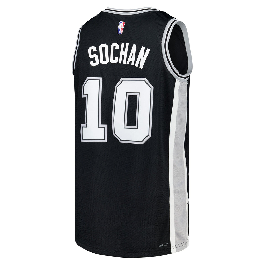 San Antonio Spurs Nike Icon Jersey - Jeremy Sochan