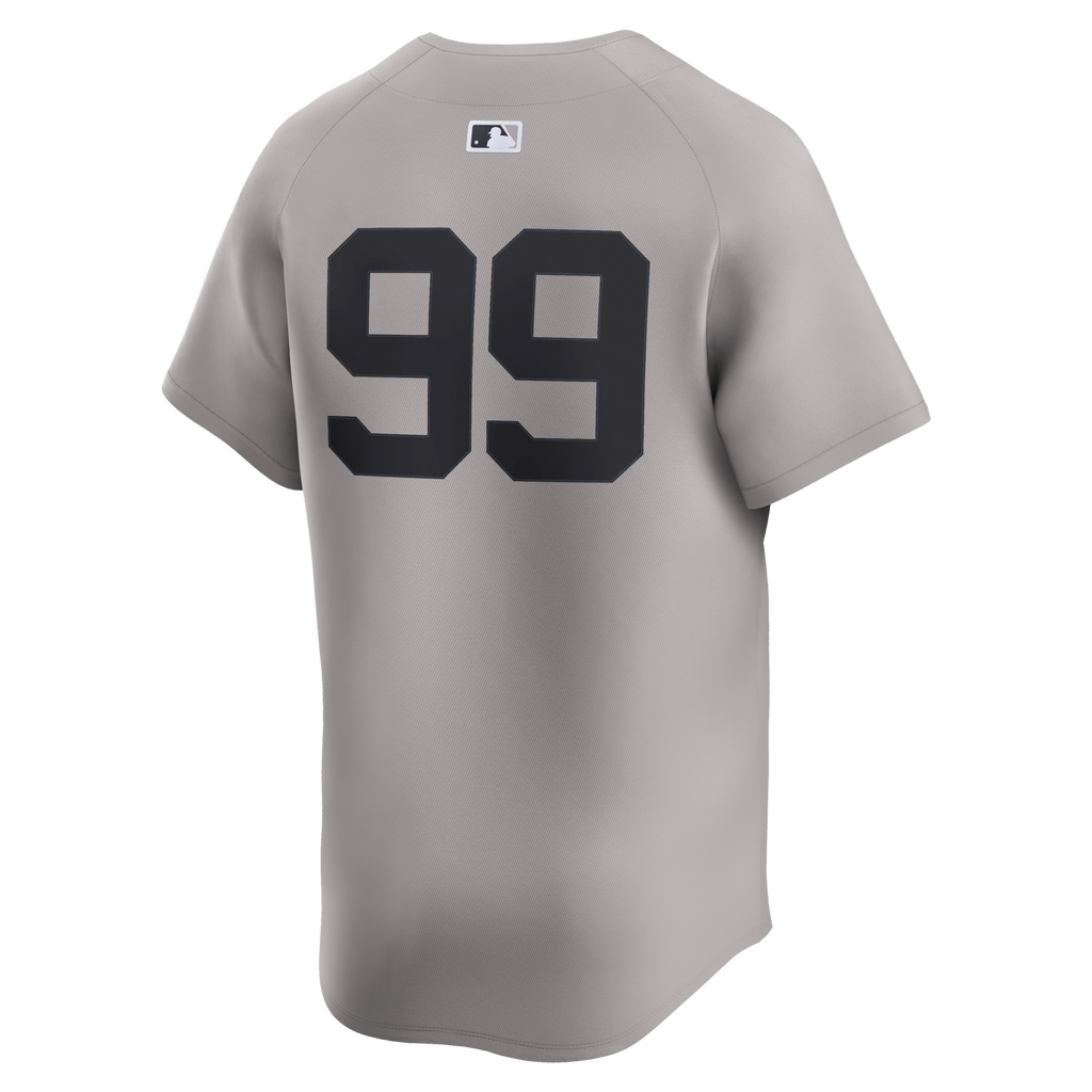 New York Yankees Aaron Judge Nike Gray Road Limited Player Jersey