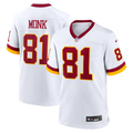 Washington Commanders Art Monk Nike White Alternate 2 Super Bowl Era Game Jersey