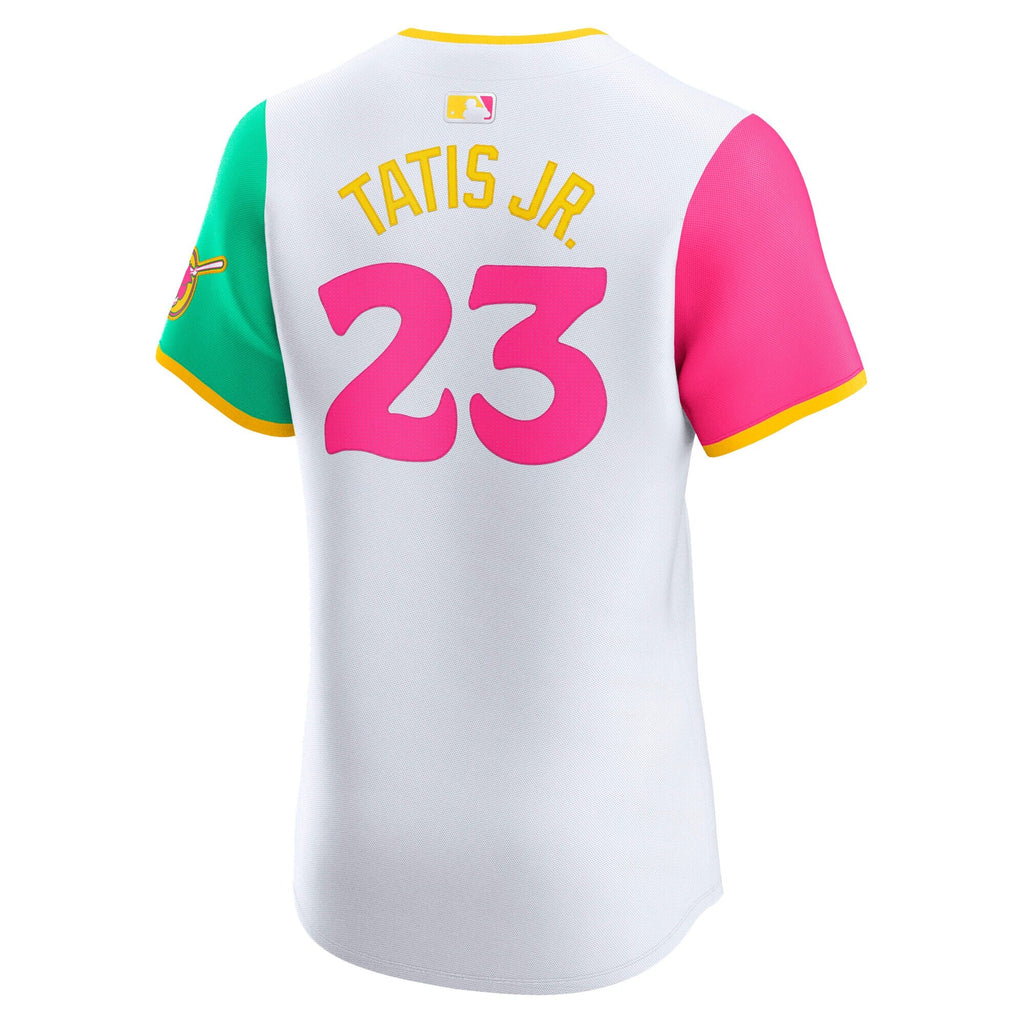 San Diego Padres Fernando Tatis Jr. Nike White City Connect Elite Jersey