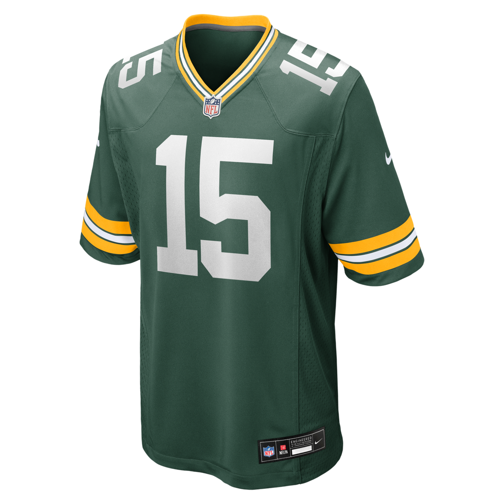 Green Bay Packers Bart Starr Nike Green Game Retired Player Jersey