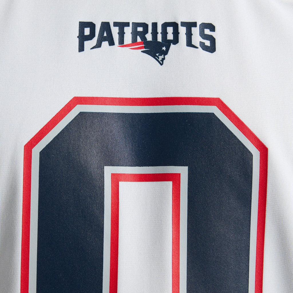 New England Patriots Christian Gonzalez Nike White Game Jersey
