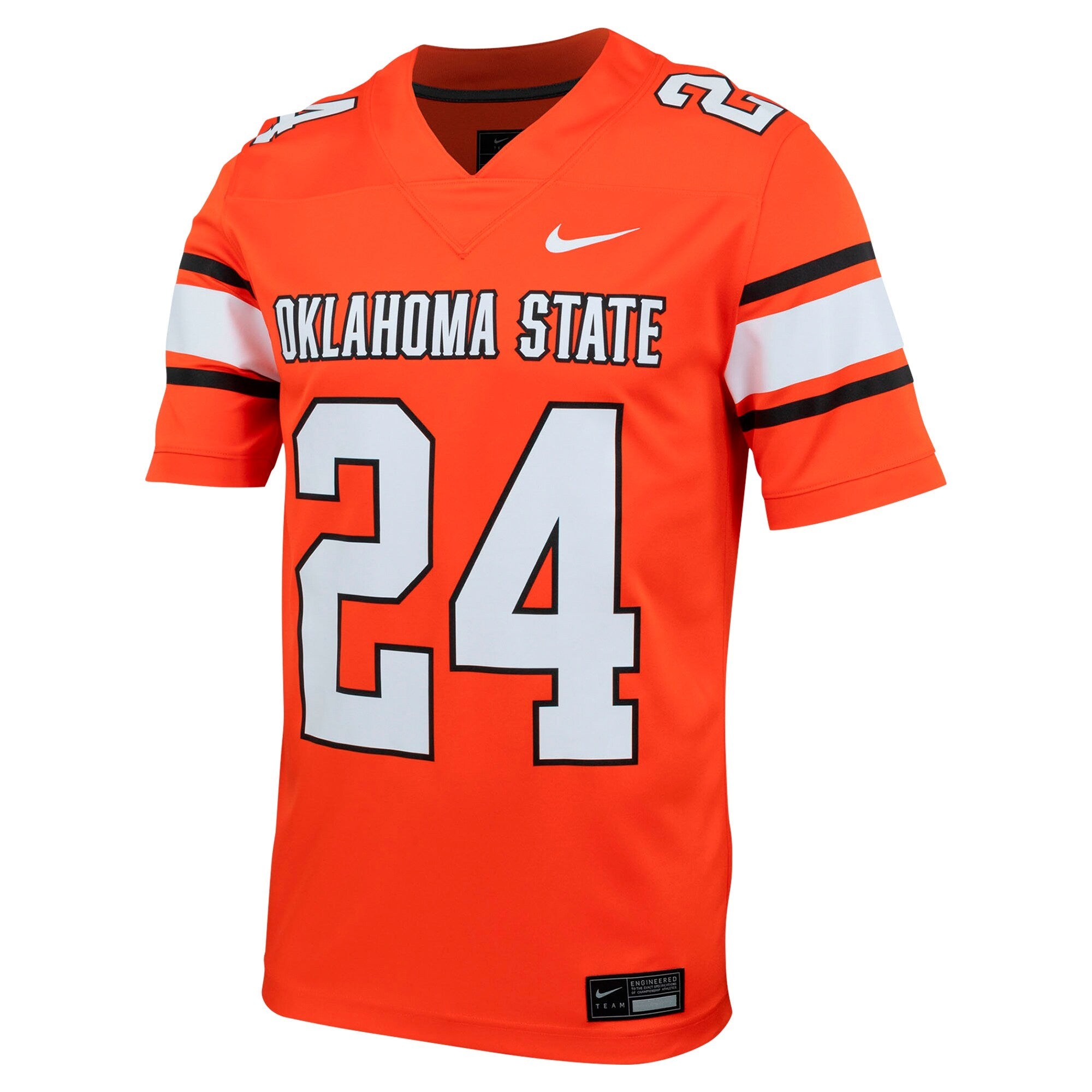 Nike #24 Orange Oklahoma State Cowboys Untouchable Football Jersey