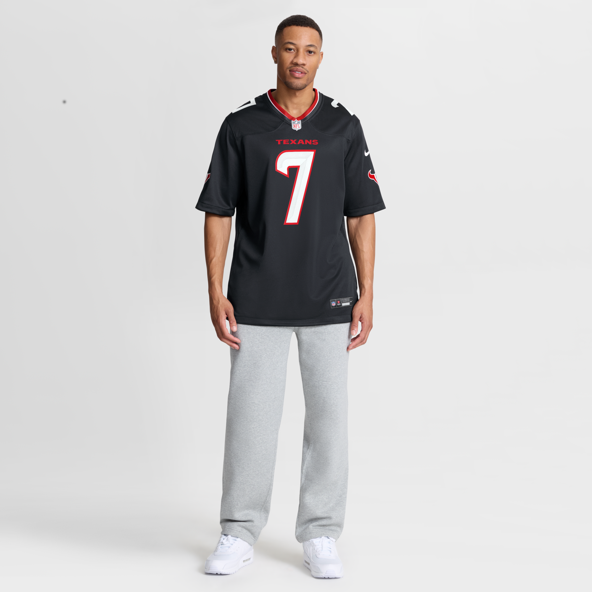 Houston Texans C.J. Stroud Nike Navy Game Jersey