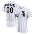 Chicago White Sox Nike White Home Authentic Custom Jersey