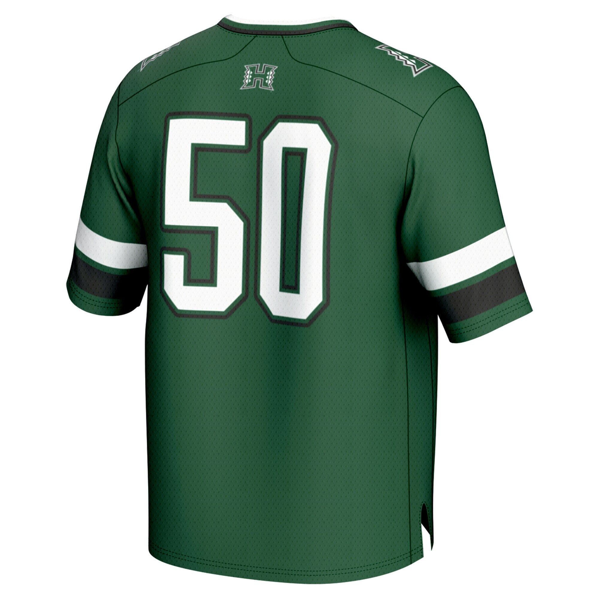 GameDay Greats #50 Green Hawaii Rainbow Warriors Lightweight Collegiate Football Fashion Jersey