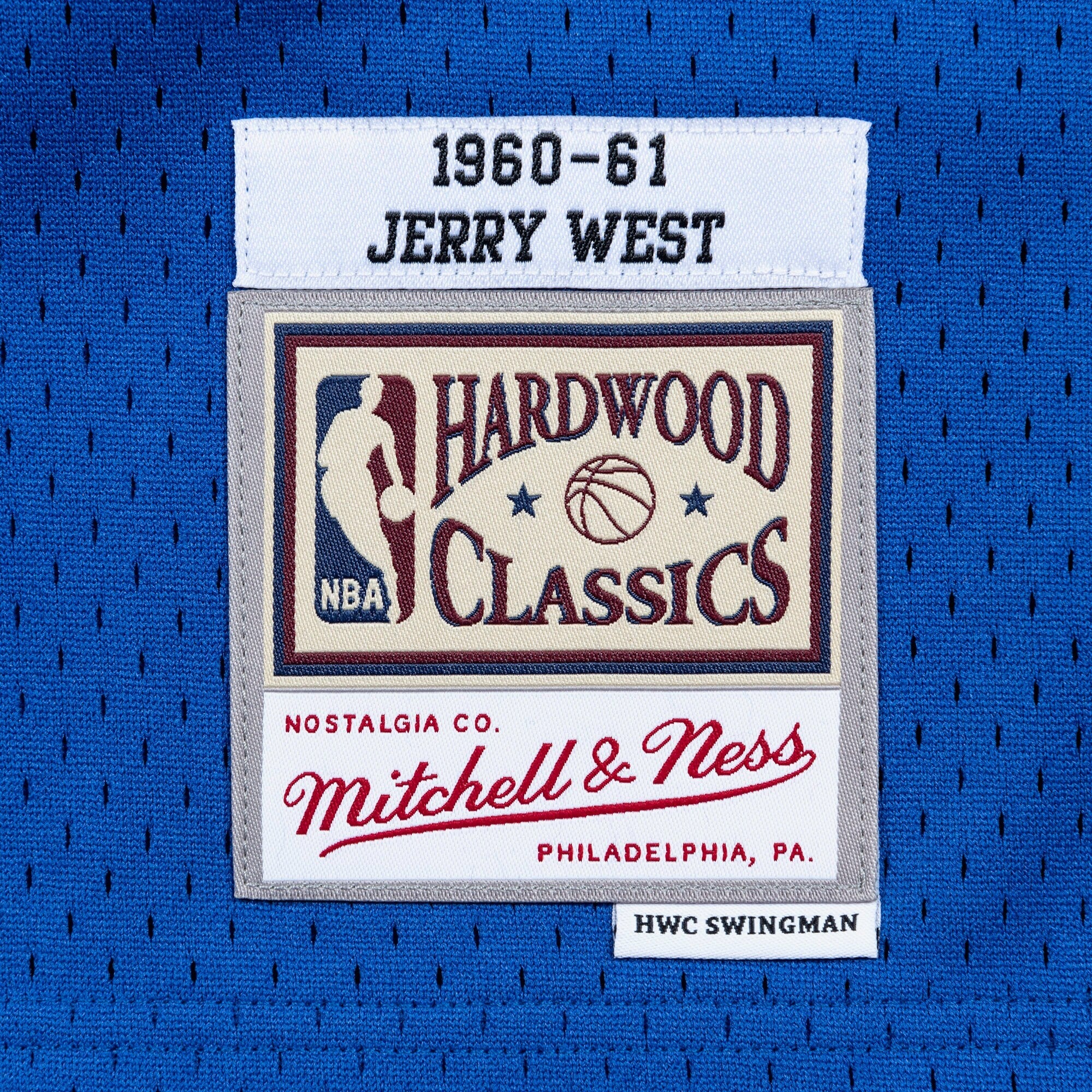 Los Angeles Lakers Mitchell & Ness Swingman Jersey Road Jerry West 1960-61