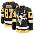 Pittsburgh Penguins Sidney Crosby Fanatics Black Home Premium Jersey