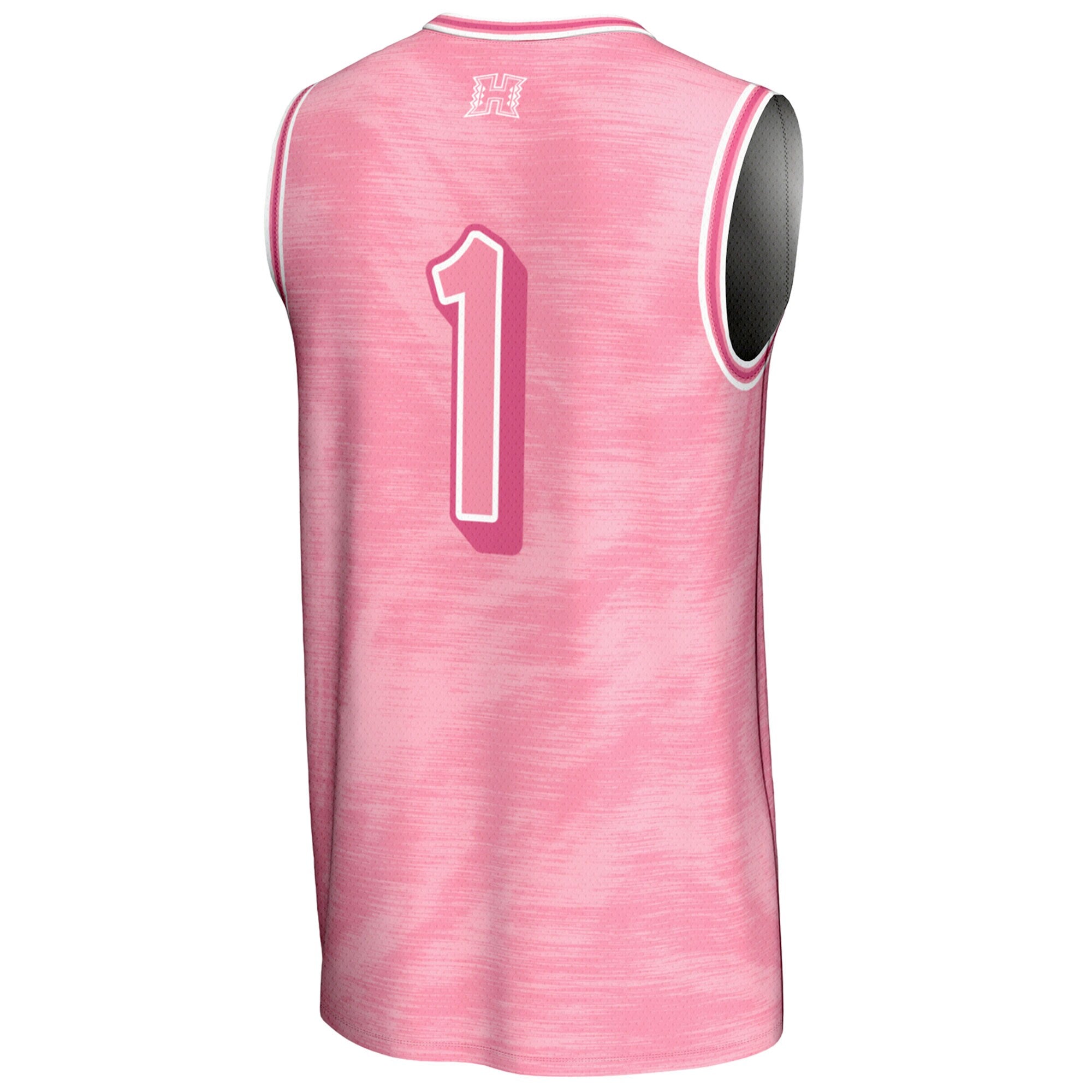 GameDay Greats #1 Pink Hawaii Rainbow Warriors Lightweight Basketball Fashion Jersey