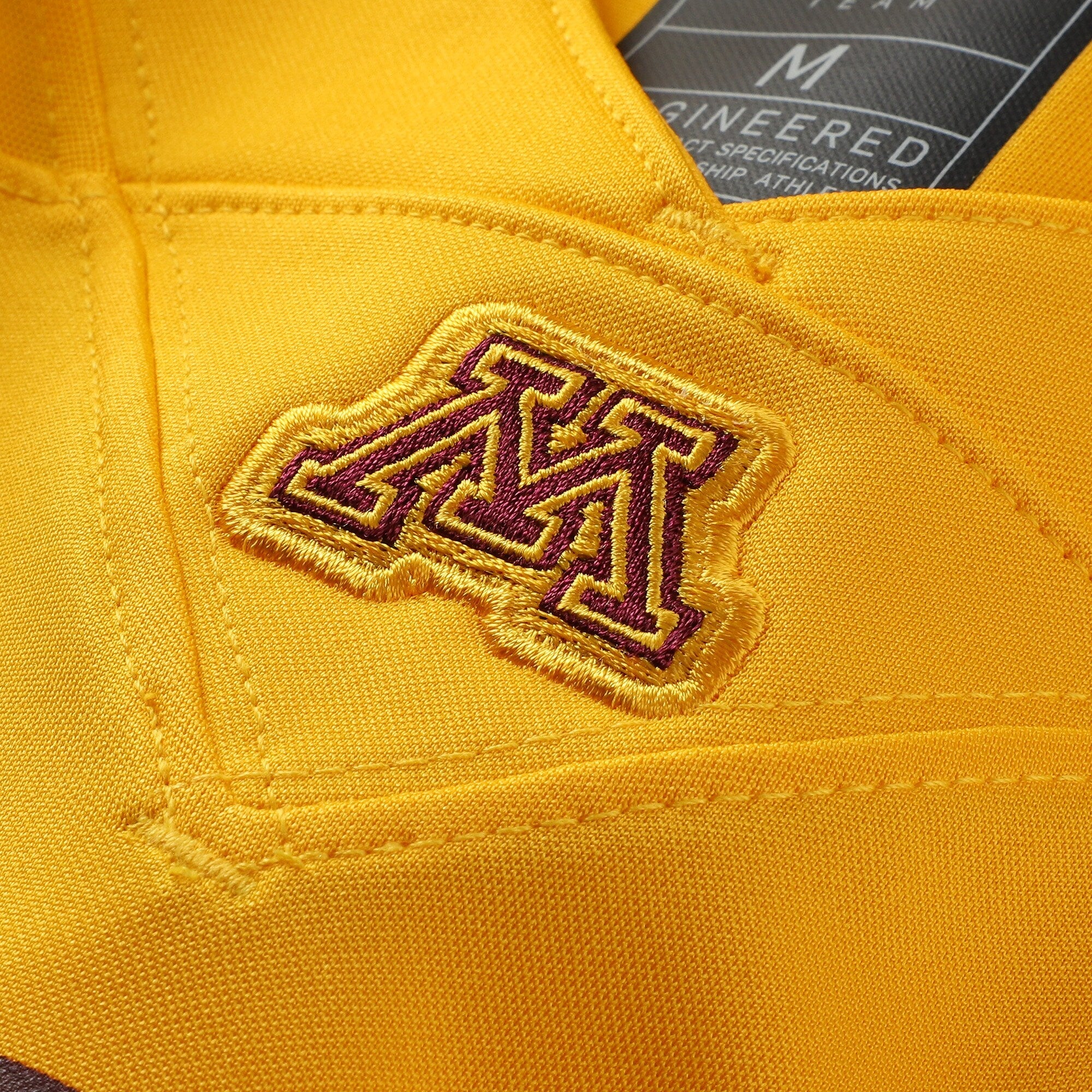 Nike #1 Gold Minnesota Golden Gophers Game Football Jersey