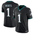 Philadelphia Eagles Jalen Hurts Nike Black Alternate Vapor F.U.S.E. Limited Jersey
