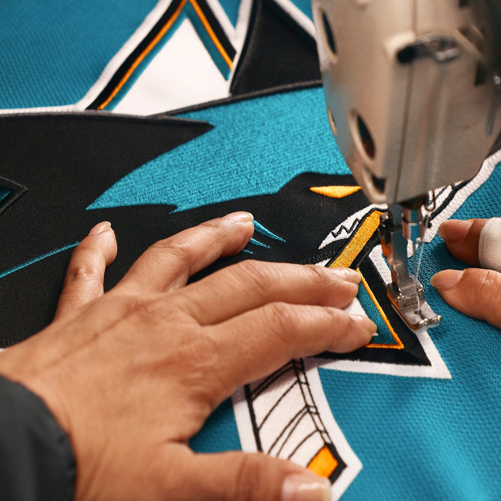 San Jose Sharks Fanatics Teal Home Authentic Pro Jersey