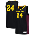 adidas #24 Black Arizona State Sun Devils Replica Swingman Jersey