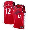 LA Clippers Jordan Brand Statement Edition Swingman Jersey - Red - Nick Martinelli -