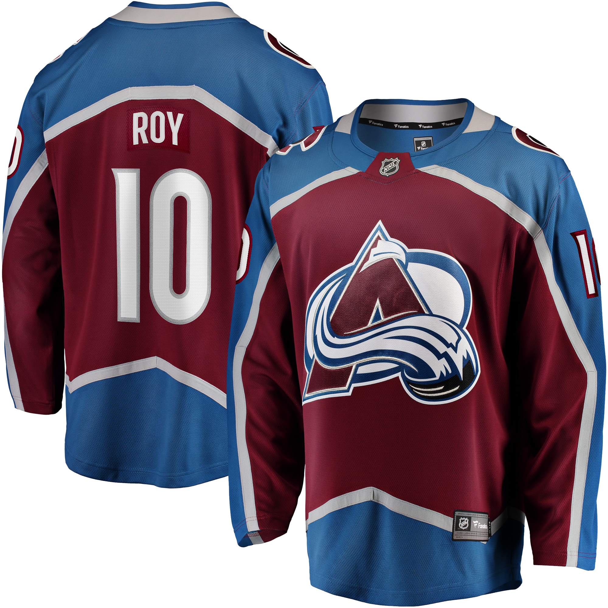 Colorado Avalanche Nicolas Roy Fanatics Burgundy Home Breakaway Jersey
