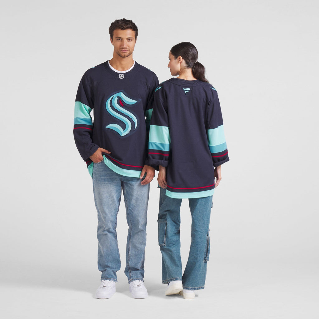 Seattle Kraken Fanatics Deep Sea Blue Home Premium Jersey