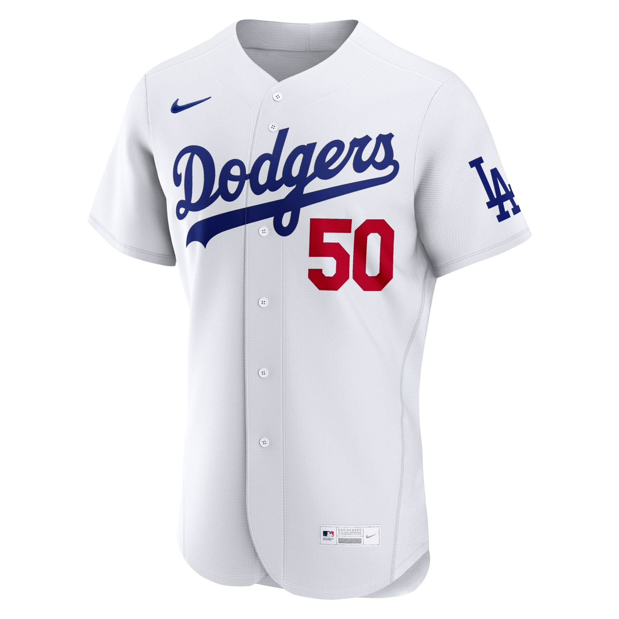Los Angeles Dodgers Mookie Betts Nike White Home Authentic Jersey