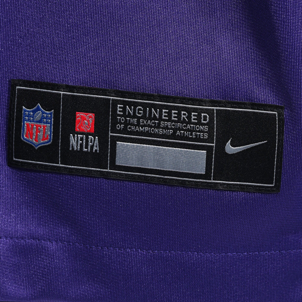 Minnesota Vikings Nike Purple Custom Game Jersey