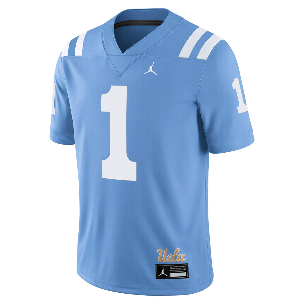 Jordan Brand #1 Light Blue UCLA Bruins Alternate Game Jersey