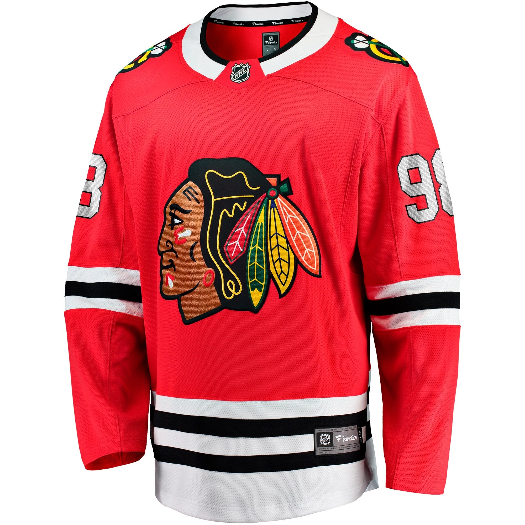Chicago Blackhawks Connor Bedard Fanatics Red Home Breakaway Player Jersey