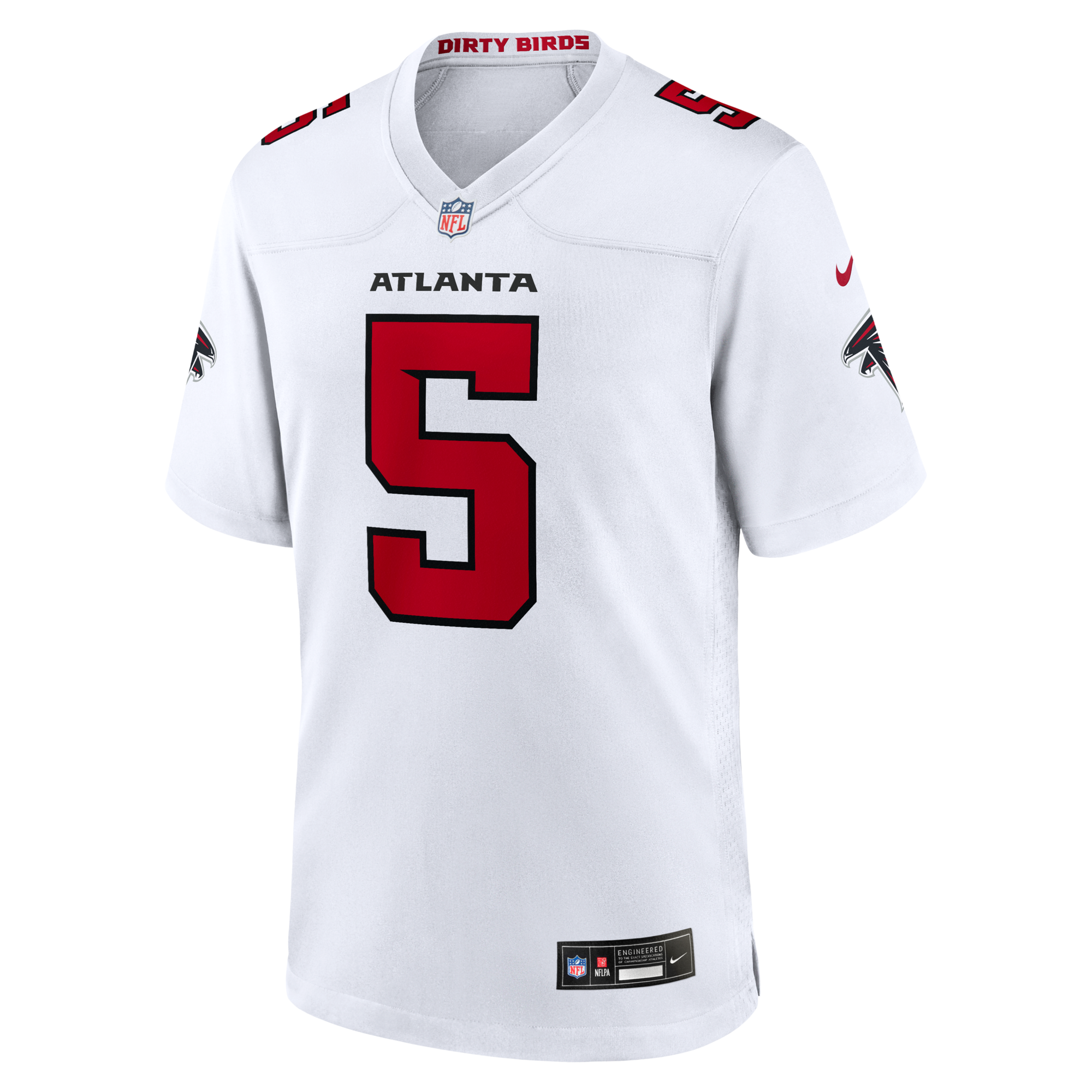 Atlanta Falcons Drake London Nike White Game Jersey