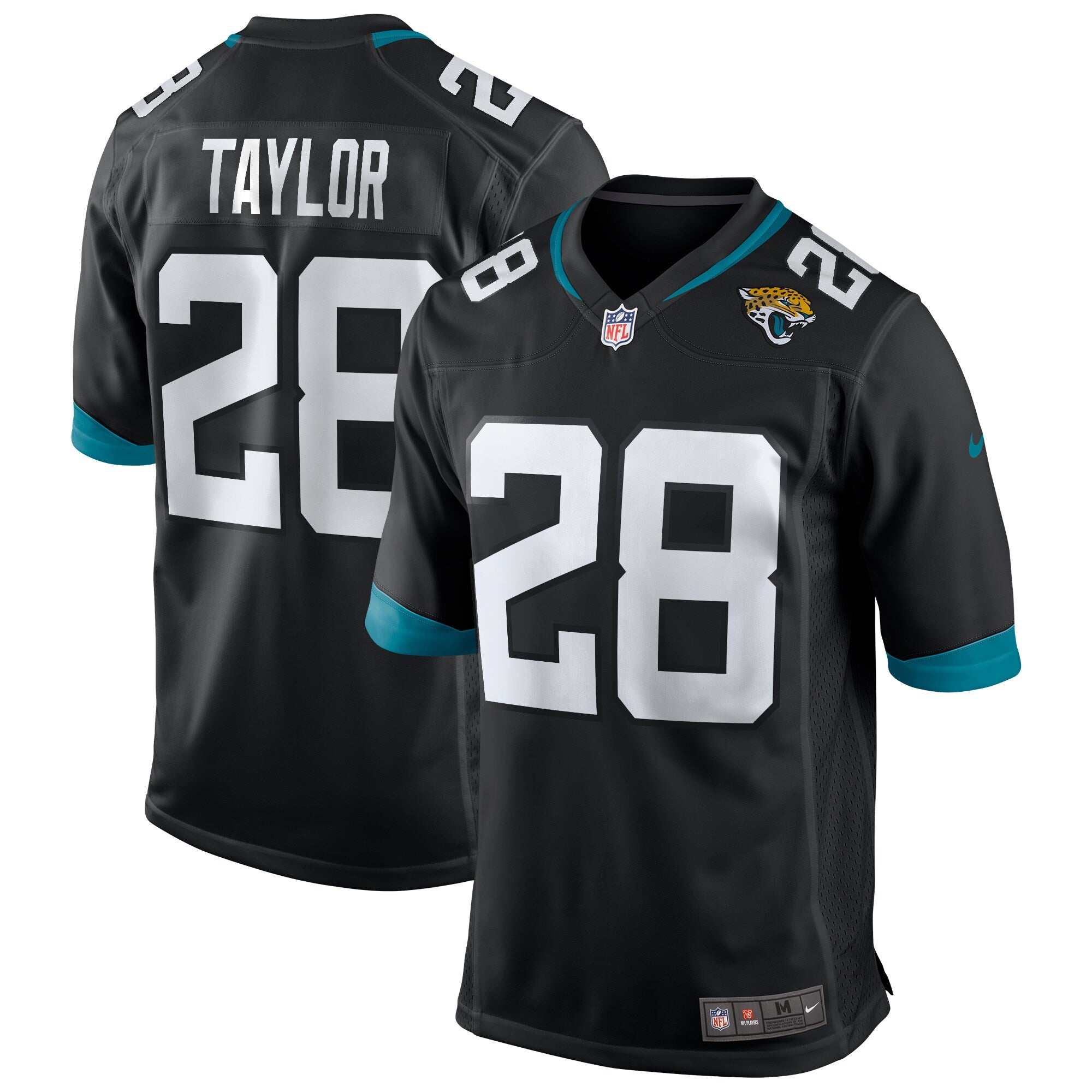 Jacksonville Jaguars Fred Taylor Nike Black Retired Player Alternate Game Jersey