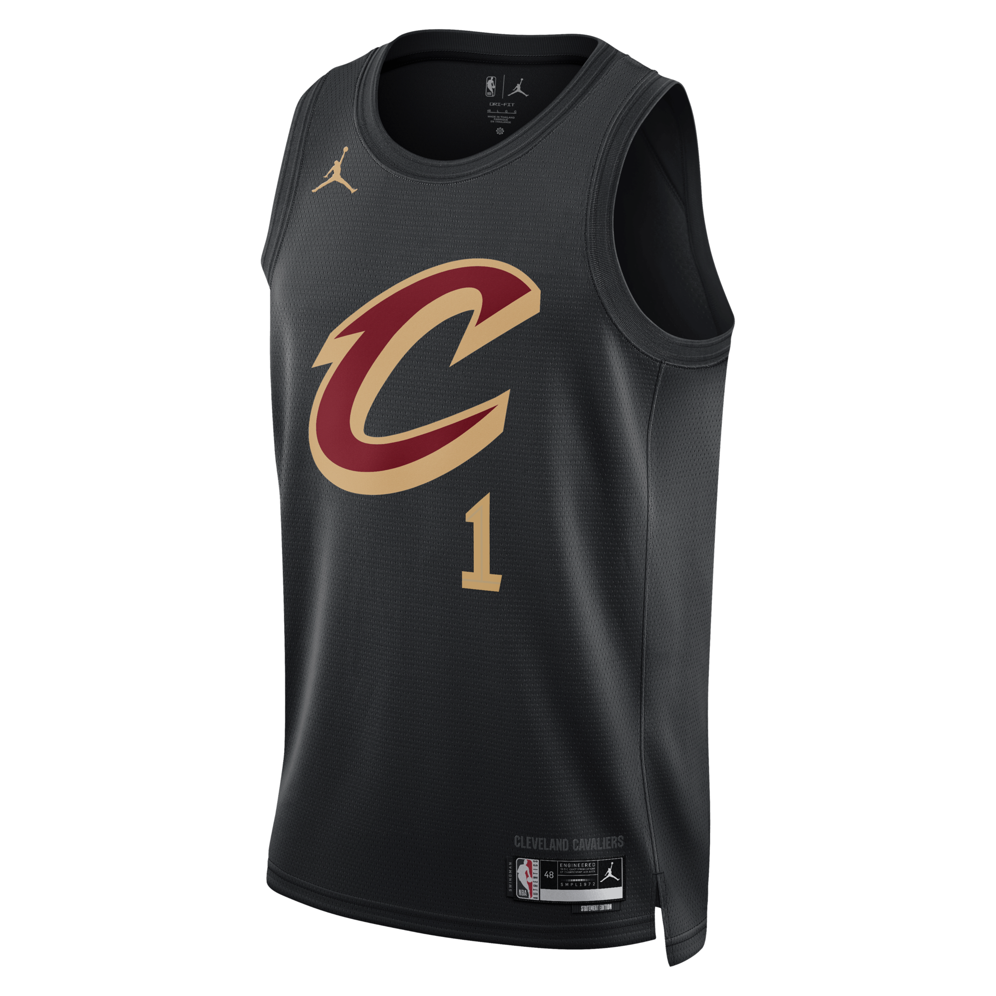 Cleveland Cavaliers Jordan Brand Statement Edition Swingman Jersey - Black - James Harden