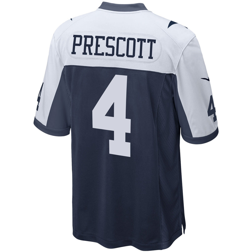 Dallas Cowboys Dak Prescott Nike Navy Alternate Game Team Jersey