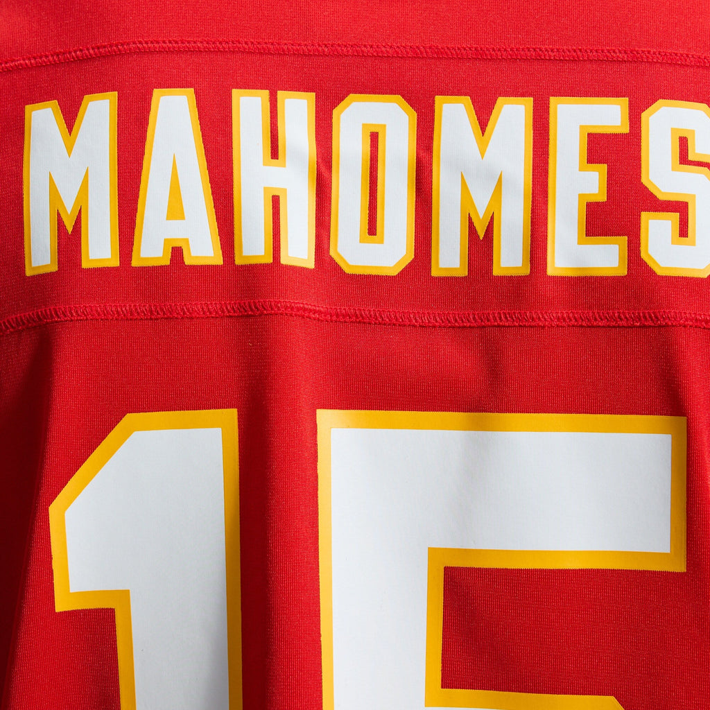 Kansas City Chiefs Patrick Mahomes Nike Red Game Jersey