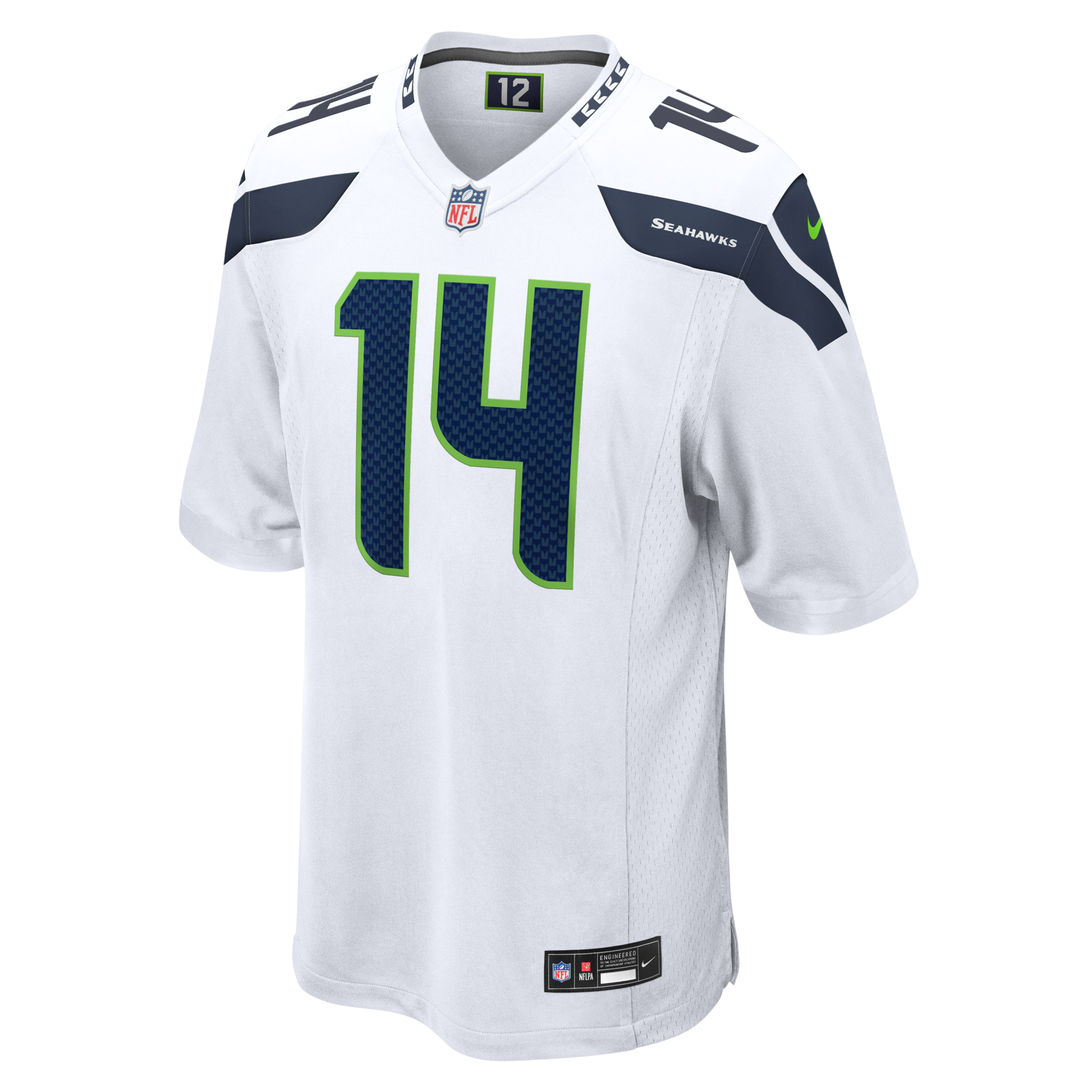 Seattle Seahawks Sam Darnold Nike White Game Jersey
